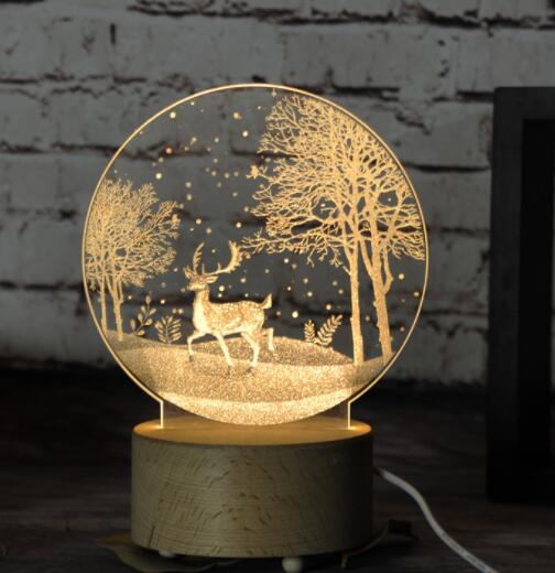 Christmas 3D Lamps